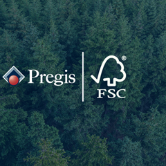 Pregis and FSC logos together