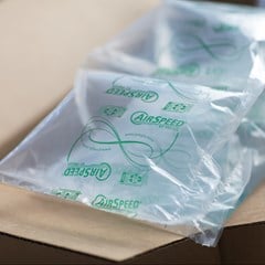 Airspeed Air Pillows inside box packaging