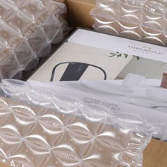 Hybrid Cushioning (HC) Barrier wordt gebruikt als beschermende verpakking.
