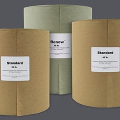 Paper packaging rolls void fill