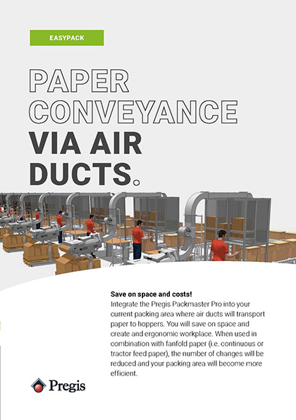 Flyer Paper Conveyance via Airducts