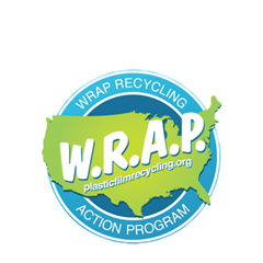 The Wrap Recycling Action Program (WRAP) Logo